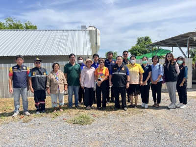 ปศุสัตว์สิงห์บุรีร่วมประชุมหารือแนวทางการแก้ไขปัญหาข้อร้อง เรียนเรื่อง กลิ่นจากฟาร์สุกร