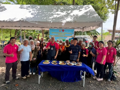 ปศุสัตว์สิงห์บุรีอบรมโครงการตามแผนปฏิบัติราชการกลุ่มจังหวัดภาคกลางตอนบน ปีงบประมาณพ.ศ 2568 กิจกรรม แปรรูปผลิตภัณฑ์จากโคเนื้อ ต่อเนื่องเป็นวันที่สอง